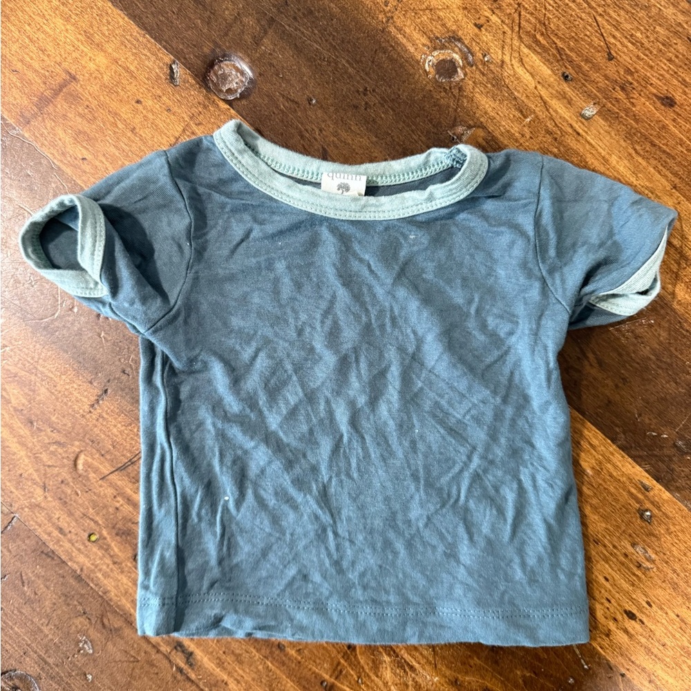 Kate Quinn Teal Short Sleeve Tee